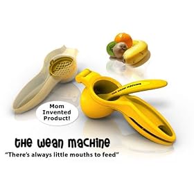 - 	 The Wean Machine Portable Baby Food Blender/Maker