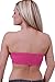 Coobie Women's Lace Back Bandeau, Hot Pink