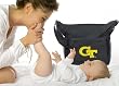 Georgia Tech Diaper Bag Official NCAA College Logo Deluxe Yellow Jackets Logo - Baby Bag - BEST Baby Shower GIFT for New Dad, Father or New Mom Mother GIFTS