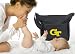 Georgia Tech Diaper Bag Official NCAA College Logo Deluxe Yellow Jackets Logo - Baby Bag - BEST Baby Shower GIFT for New Dad, Father or New Mom Mother GIFTS