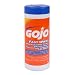 GOJO 6282-06 Fast Wipes Hand Cleaning Towel, 25 Count Canister (Pack of 6)