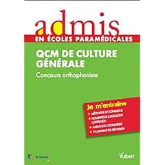 Concours orthophoniste - QCM de culture g�n�rale - Epreuve �crite - Admis - Jje m'entraine