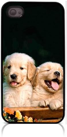 HeartCase Hard Case for Iphone 4 4G 4S (Golden Retriever Dog Pet )