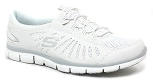 Skechers Women's Gratis - Big Idea White Sneakers 6.5 M