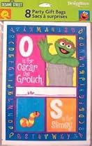 Sesame Street "P is for Party" Treat Bags - 8 Count