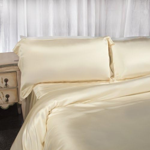 Aus Vio 100-Percent Silk 2-Piece Pillow Cases, Queen, Dawn