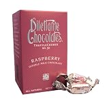 Raspberry Truffle Crèmes in Double Milk Chocolate - 10oz Gift Box - by Dilettante (3 Pack)