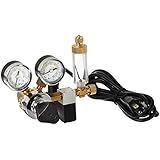 Milwaukee Instruments MA957 Dual-Valve CO2 Adjustable Flow Pressure Regulator, Dual Reading psi and kg/cm