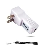eBigValue: White Single Port USB Home Wall Charger Adapter for New Apple iPod Touch 4 ( 4th Generation 8GB, 16GB, 32GB )