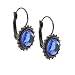  : MOONLIT OASIS SAPPHIRE HUES LEVER BACK EARRINGS