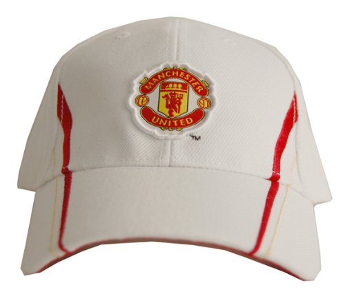 Manchester United Futbol Adjustable Soccer Hat - White