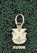 Xavier Univ New "Xu" 3/8" Charm/Pendant