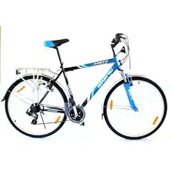 28" Zoll Herren city Trekking-Fahrrad 21 GANG SHIMANO, blau/schwarz