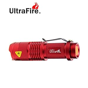 UltraFire® 7W 200LM Mini CREE LED Flashlight Torch Adjustable Focus Zoom Light Lamp
