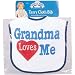 I LOVE GRANDMA BIB (Sold: 3 Units per Pack)