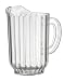 Tablecraft 364 60-Ounce San Plastic Pitcher