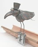 Eigenschaften .  / Möwe aus Metall Dachschmuck für die Dachrinne 42 cm