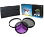 PLR Optics High Resolution 3-piece Filter Set (UV, Fluorescent, Polarizer) For The Nikon D5000, D3000, D5100, D3100, D7000 Digital SLR Cameras Which Have Any Of These (18-55mm, 55-200mm, 50mm) Nikon Lenses