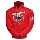 Georgia Bulldogs NCAA 1980 10 oz. Hooded Sweatshirt (Small)