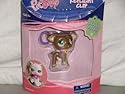 Littlest Pet Shop Greyhound Keychain