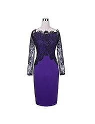 Lace Long Sleeves Bridesmaid Dress/Mother-of-the-Bride Dress 