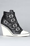 Ash Shoes The Thelma Bis Sneaker in Black Nappa - Sneakers for Women
