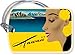 Vintage Luggage Decal c.1940s by Frank Macintosh - Vintage Hawaiian Art Luggage Tag