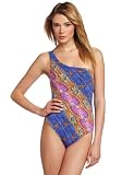 Echo Design Women's Python One Shoulder One Piece