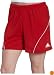 adidas Women's Striker Short, University Red/White, Medium