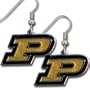 College Dangle Earrings - Purdue Boilermakers