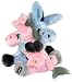 Heunec 684478 - My little Murphy Päarchen blau und rosa, 17 cm