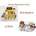 Mayday Family Package 4 Person Deluxe Home Survival Emergency and Pet Cat Survival Kit