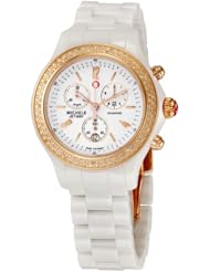 Michele Womens MWW17B000008 Jetway Chronograph Watch