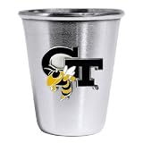 Bergamot Georgia Tech Yellow Jackets Stainless Steel Shot