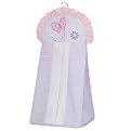 Tiddliwinks Lilac Butterfly Diaper Stacker