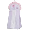 Tiddliwinks Lilac Butterfly Diaper Stacker
