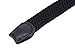 Jabeu Elastic Braided Web Belt, Fashion Stretch belt, With Metal Single Prong Buckle