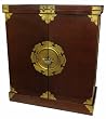 Luxury Home D&eacute;cor Gift Ideas - 41" Japanese Design Wine / Liquor Cabinet Home Bar Cabinet