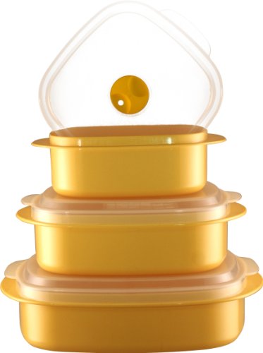 Calypso Basics 3-Piece Microwave Set Lemon