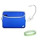 New Blue Amazon Kindle DX Carrying Sleeve With Extra Pocket + White Ebook Reader Light + Live*Laugh*Love Wrist Band!!! (Kindle DX Not Included)