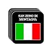 Italy - SAN ZENO DI MONTAGNA Set of 4 Mini-Mousepad Coasters