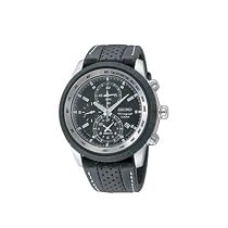 Seiko SNAB55P1 Men's Alarm Chronograph Watch