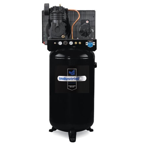 Industrial Air IV5248069 80-Gallon Two Stage Cast Iron Two Cylinder Air Compressor