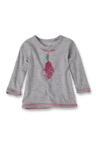 ESPRIT Baby - M&auml;dchen Hemd A20172, Gr. 80, Grau (087 mel stone grey) Preisvergleich