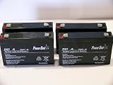 PowerStar RBC34 Replacement Battery Kit - 2 YEAR WARRANTY