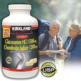 Kirkland Signature Extra Strength Glucosamine / Chondroitin 190 Tablets