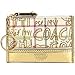 COACH TATTERSAL GRAFFITI MINI SKINNY 42237 gold