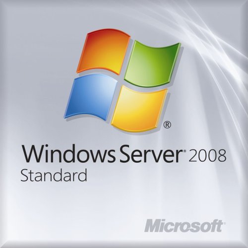Windows Server Standard 2008 OEM - 1 poste 1-4CPU 5 Clients