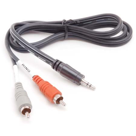 Electronics: HOSA CMR206 Stereo Mini Male to RCA Y Cable   6 Feet