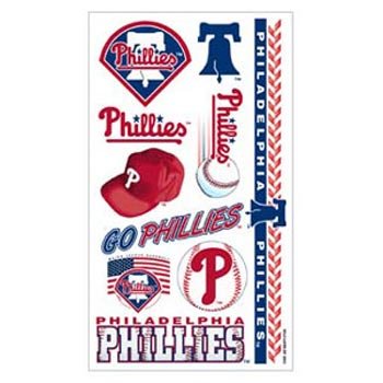 Philadelphia Phillies Temporary Tattoos